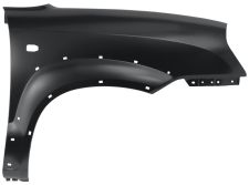 Aleta Hyundai Tucson 2005-2010 delantera / con piloto / con moldura / derecha