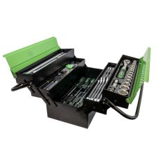 Caja de herramientas hierro 64 piezas