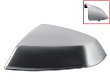 Carcasa espejo retrovisor Audi Q7 2019-2024 cromada / izquierda