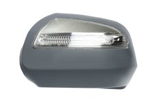 Carcasa espejo retrovisor Mercedes Clase M (w164) 2008-2011 con piloto intermitente / con luz cortesia / imprimada / izquierda