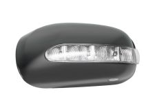 Carcasa espejo retrovisor Mercedes Clase S (w220) 2002-2005 con piloto intermitente / con luz cortesia / imprimada / izquierda
