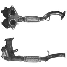Catalizador Alfa Romeo 147 1.6i 16v 88kw / 120cv (1º catalizador) 4 tornillos (2000-2002)