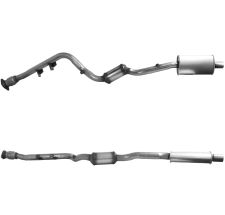 Catalizador Bmw 118i e81 2.0i 16v (2º catalizador) (2007-2012)