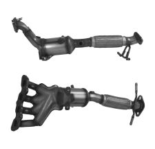 Catalizador Ford Focus 1.4i 16v euro 4 (colector) (2005-2011)