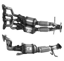 Catalizador Ford Focus 1.6ti 16v euro 4 (doble catalizador) (colector) (2005-2007)