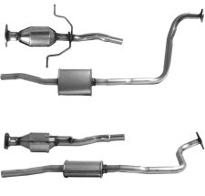 Catalizador Mazda Demio 1.3i 16v (con silencioso) (1998-2000)