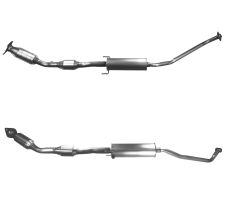 Catalizador Toyota Corolla 1.4i vvti 16v mot.4zz-fe (2º catalizador) (largo 2200mm) (2004-2007)