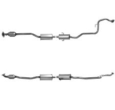 Catalizador Toyota Yaris 1.3i vvti 16v mot.1nr-fe (2º catalizador) (2011-2014)