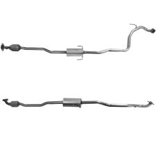 Catalizador Toyota Yaris 1.3i vvti 16v mot.2sz-fe (2º catalizador) (2006-2009)