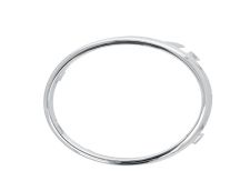Cerquillo antiniebla Audi A5 2007-2011 moldura cromada / izquierdo