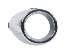 Cerquillo antiniebla Ford Fiesta 2008-2013 parachoques delantero / cromado / derecho