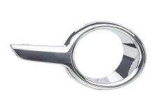 Cerquillo antiniebla Peugeot 208 2012-2015 parachoques delantero / cromado / derecho