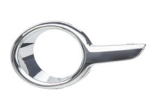 Cerquillo antiniebla Peugeot 208 2012-2015 parachoques delantero / cromado / izquierdo