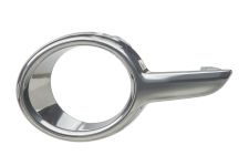 Cerquillo antiniebla Peugeot 208 2012-2015 parachoques delantero / cromado / negro / izquierdo