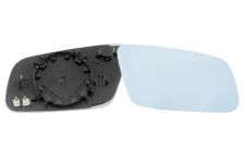 Cristal espejo retrovisor Audi A3 2000-2003 restyling / 3/5 puertas / con soporte / termico / convexo / azul / derecho