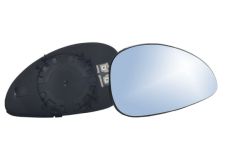Cristal espejo retrovisor Citroen C4 2008-2010 con soporte / termico / convexo / azul / derecho