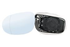 Cristal espejo retrovisor Fiat Bravo 2007-2014 con soporte / termico / asferico / azul izquierdo