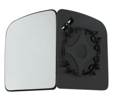 Cristal espejo retrovisor Ford Transit Connect 2002-2006 con soporte / superior / convexo / izquierdo