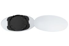 Cristal espejo retrovisor Lancia Y 2000-2003 con soporte / convexo / derecho