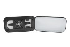 Cristal espejo retrovisor Mercedes Sprinter (907/910) 2018-> modelo piloto cubierto / con soporte / inferior / convexo / derecho