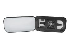 Cristal espejo retrovisor Mercedes Sprinter (907/910) 2018-> modelo piloto cubierto / con soporte / inferior / convexo / izquierdo