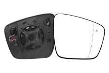 Cristal espejo retrovisor Nissan Townstar 2021-> con soporte / termico / side assist / asferico / derecho