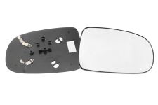 Cristal espejo retrovisor Opel Tigra 2004-2009 con soporte / convexo / derecho
