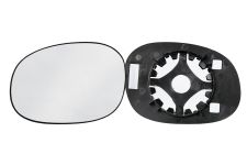 Cristal espejo retrovisor Peugeot 1007 2004-2010 con soporte / convexo / izquierdo