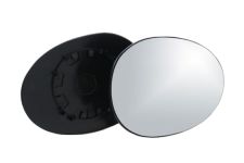 Cristal espejo retrovisor Peugeot 107 2008-2012 con soporte / convexo / derecho