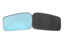 Cristal espejo retrovisor Peugeot 806 1994-2002 con soporte / convexo / azul / izquierdo
