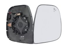Cristal espejo retrovisor Peugeot Partner 2018-> con soporte / termico / side assist / convexo / derecho