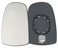 Cristal espejo retrovisor Renault Trafic 2001-2007 con soporte / superior / termico / convexo / izquierdo