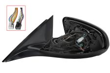 Cuerpo espejo retrovisor Mercedes Clase S (w222) 2013-2017 electrico / termico / memoria / side assist / abatible electricamente / luz cortesia / izquierdo