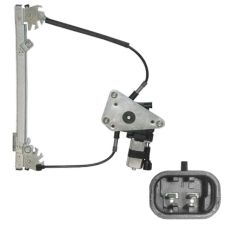 Elevalunas Alfa Romeo 166 2003-2007 electrico / con motor / 2 pins / trasero izquierdo