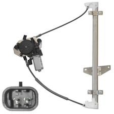 Elevalunas Chevrolet Matiz 2008-2010 electrico / con motor / 2 pins / delantero derecho