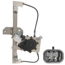 Elevalunas Dacia Duster 2010-2013 electrico / con motor / 2 pins / trasero izquierdo