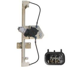Elevalunas Dacia Logan 2008-2013 electrico / con motor / 2 pins / delantero izquierdo