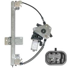 Elevalunas Dacia Logan Mcv / Van 2008-2013 electrico / con motor / 2 pins / trasero izquierdo