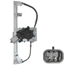 Elevalunas Fiat 500 2007-2015 electrico / con motor / 2 pins / delantero derecho