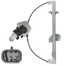 Elevalunas Ford Courier 1999-2002 electrico / con motor / 2 pins / delantero derecho
