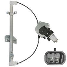 Elevalunas Ford Fiesta 1999-2002 5 puertas / electrico / con motor / 2 pins / delantero izquierdo