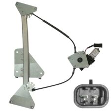Elevalunas Hyundai Coupe 2002-2007 electrico / con motor / 2 pins / delantero izquierdo