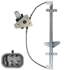 Elevalunas Hyundai H1 1997-2001 electrico / con motor / 2 pins / delantero derecho