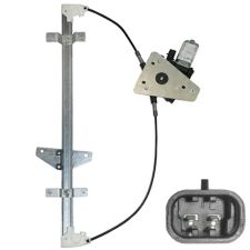 Elevalunas Hyundai H1 1997-2001 electrico / con motor / 2 pins / delantero izquierdo