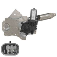 Elevalunas Hyundai I20 2008-2012 electrico / con motor / 2 pins / trasero derecho