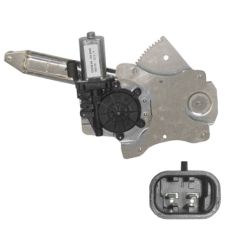 Elevalunas Hyundai I20 2008-2012 electrico / con motor / 2 pins / trasero izquierdo