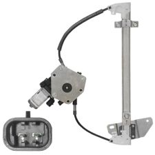 Elevalunas Hyundai Lantra 1995-1999 electrico / con motor / 2 pins / trasero derecho