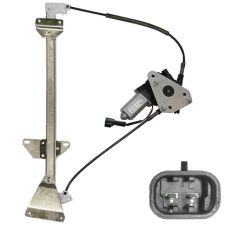 Elevalunas Mitsubishi Pajero 1997-2000 electrico / con motor / 2 pins / delantero izquierdo