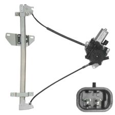 Elevalunas Nissan Almera 1995-1998 3 puertas / electrico / con motor / 2 pins / delantero izquierdo