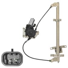 Elevalunas Nissan Navara 2002-2005 electrico / con motor / 2 pins / delantero derecho